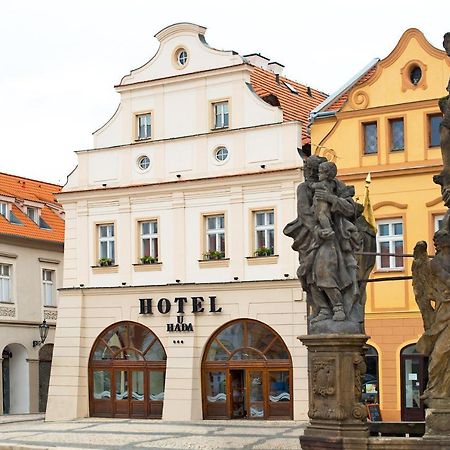 Hotel U Hada Zatec Dış mekan fotoğraf